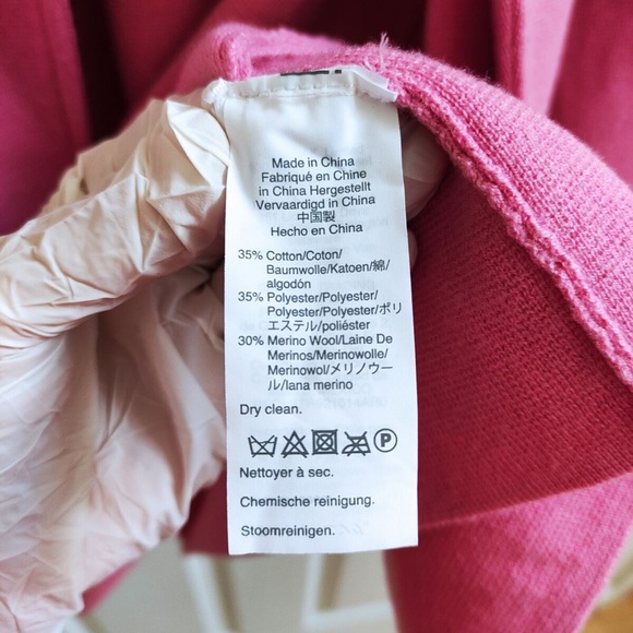 NWT J. Crew Pink Sweater Blazer - Picture 3 of 4